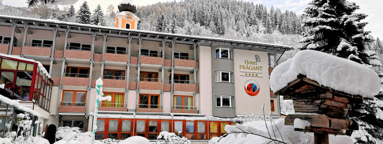 Hotel Prägant im Winter