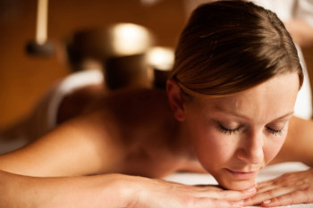 Entspannung bei einer Massage