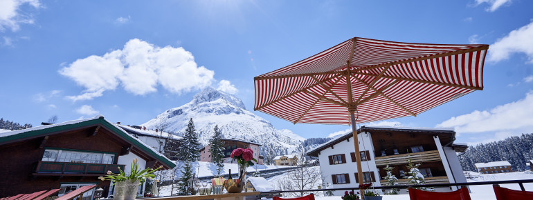 Der Blick auf unseren Hausberg - dem Omeshorn