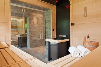 Sauna im Hotel Seespitz-Zeit
