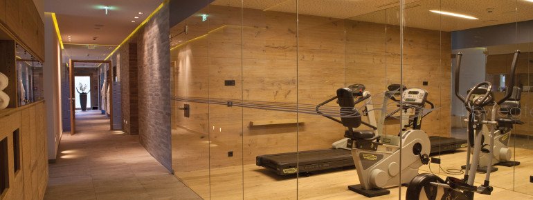 Fitnessraum im Hotel Seespitz-Zeit