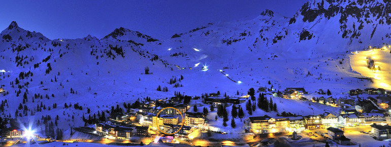 Nacht über Obertauern