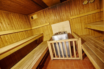 Sauna im Hotel Tatzlwurm