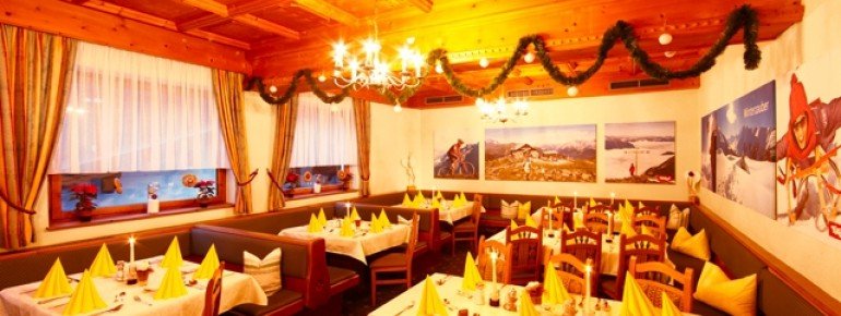 Restaurant im Hotel Tirolerhof