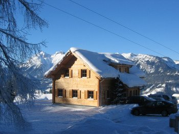 Winter im Hüttendorf