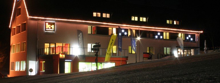 k1 sporthotel im Winter