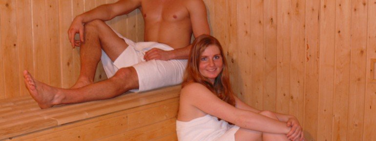 Finnische Sauna