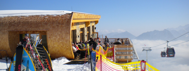 Gondelauffahrt Hahnenkamm