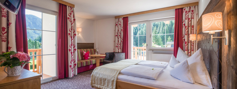 Moderne Zimmer im Landhotel Maria Theresia