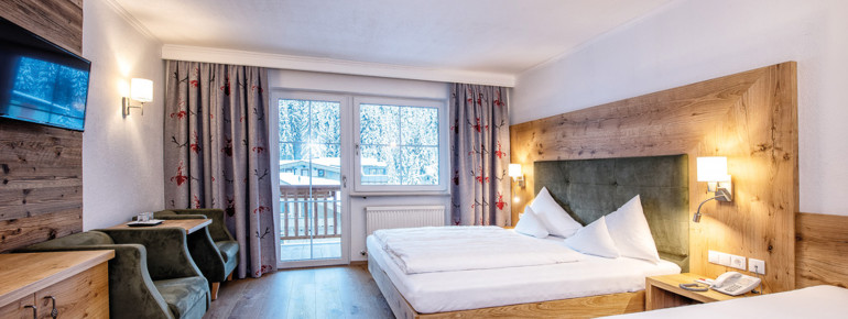 Moderne Wohlfühlzimmer im Landhotel Maria Theresia