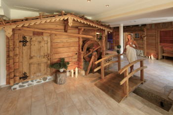 Sauna-Dörfl im Landhotel Maria Theresia