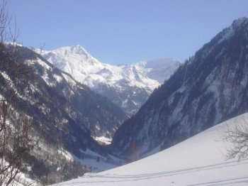 Panoramablick in die Weißsee Gletscherwelt