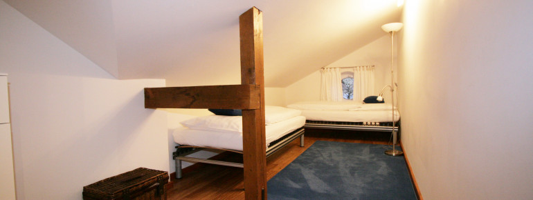 Schlafzimmer, 2 Einzelbetten 2,00m