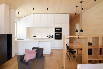 Appartement mit Küche im Haus Arbogast
