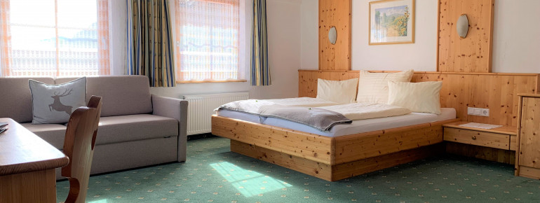 Mehrbett-Zimmer 30m² im Bauernhaus