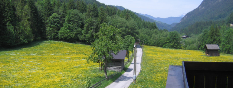 Blick in die Kundler Klamm