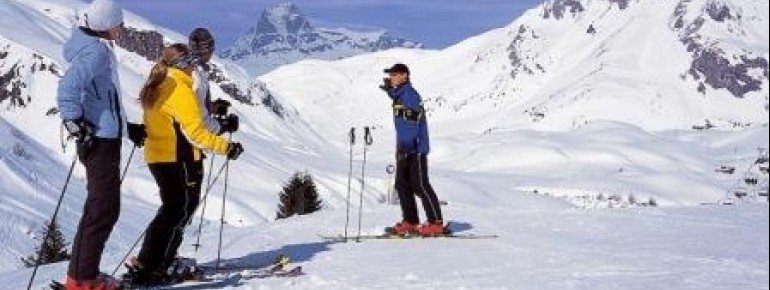 Schifahren am Arlberg