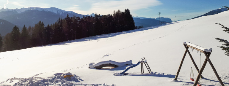 Speckerhof Ausblick im Winter