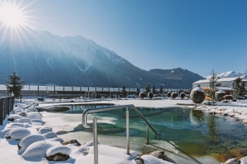 Naturbadesee vom Familienresort Buchau