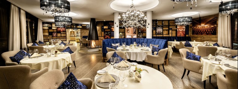 Restaurant Der Runde Saal in der Krone von Lech