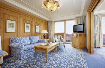 Elegante Junior Suite in der Krone von Lech