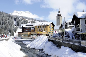 Winter in der Krone von Lech