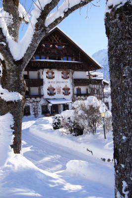 Romantik Hotel Spielmann in Winter