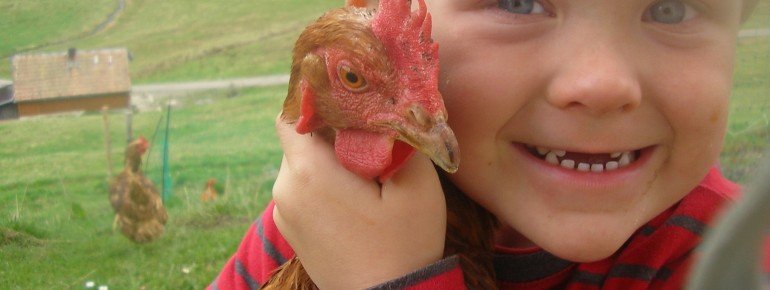 Kinder und Tiere-was kann schöner sein?