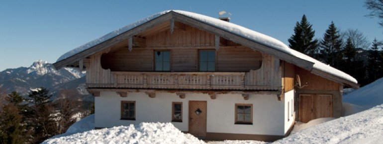 Scheibenwald Alm im Winter