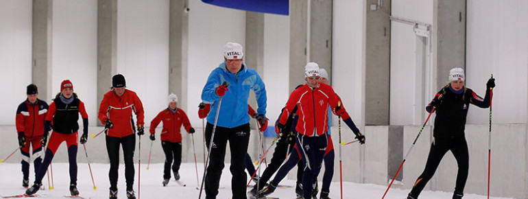 DKB-Skisport-HALLE, Langlaufhalle in Oberhof