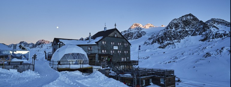 Schöne Aussicht Winter