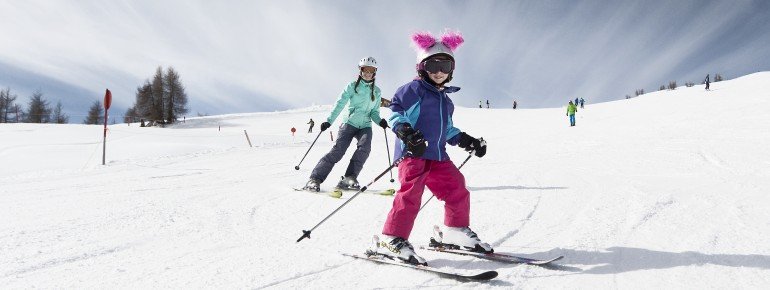 Pistenspaß für große und kleine Skihaserl im Skigebiet Sillian Hochpustertal