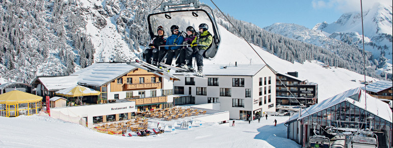 Sporthotel Steffisalp - Skihotel direkt an der Piste in Österreichs größtem Skigebiet
