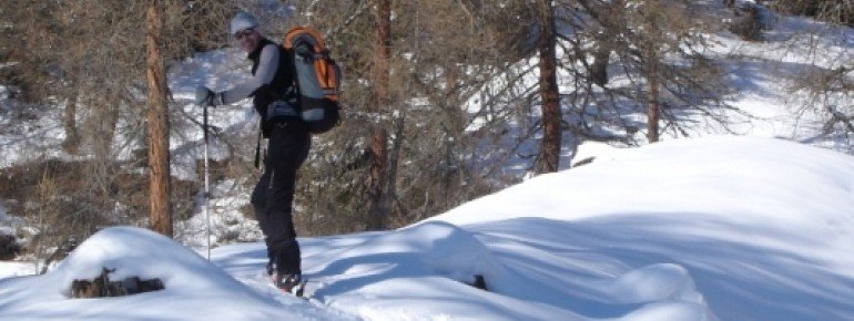 Skitour auf unsere Alm