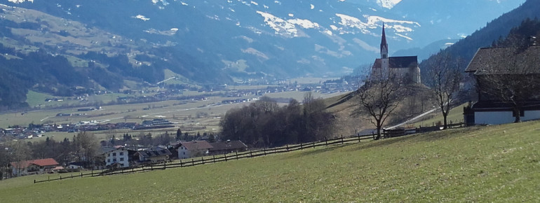 Blick ins Zillertal