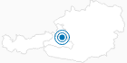 Skigebiet Werfenweng in der Salzburger Sportwelt: Position auf der Karte