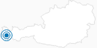Skigebiet Kristberg Silbertal in Montafon: Position auf der Karte