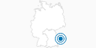 Webcam Mitterdorf - Black slope in the Bavarian Forest: Position on map