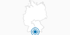 Skigebiet Buronlifte Wertach im Allgäu: Position auf der Karte