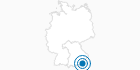 Skigebiet Wolfsberglift Siegsdorf Oberbayern - Bayerische Alpen: Position auf der Karte