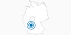 Ski Resort Beerfelden in the Odenwald: Position on map