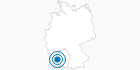 Skigebiet Kniebis im Schwarzwald: Position auf der Karte