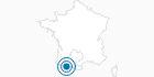 Skigebiet Saint Lary Soulan in den Pyrenäen: Position auf der Karte