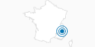 Webcam Serre Ratier Panorama in Hautes-Alpes: Position auf der Karte