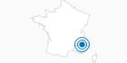 Webcam Skilift in Chabanon in Alpes-de-Haute-Provence: Position auf der Karte