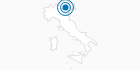 Skigebiet Asiago in Vicenza: Position auf der Karte