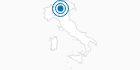 Skigebiet Bagolino Gaverland in Brescia: Position auf der Karte