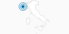 Skigebiet Bardonecchia in Turin: Position auf der Karte