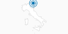Ski Resort Cortina d'Ampezzo in Belluno: Position on map