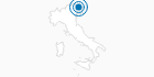 Webcam Piste Arvenis und Lift Val di Nuf - Ravascletto, Italien im Friauler Hügelgebiet: Position auf der Karte